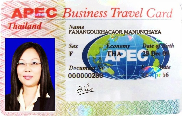 thẻ doanh nhân khối APEC - ABTC
