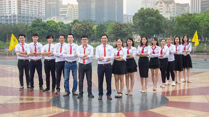 Đội ngũ nhân viên công ty Du lịch Khát vọng Việt (Kavo Travel) 