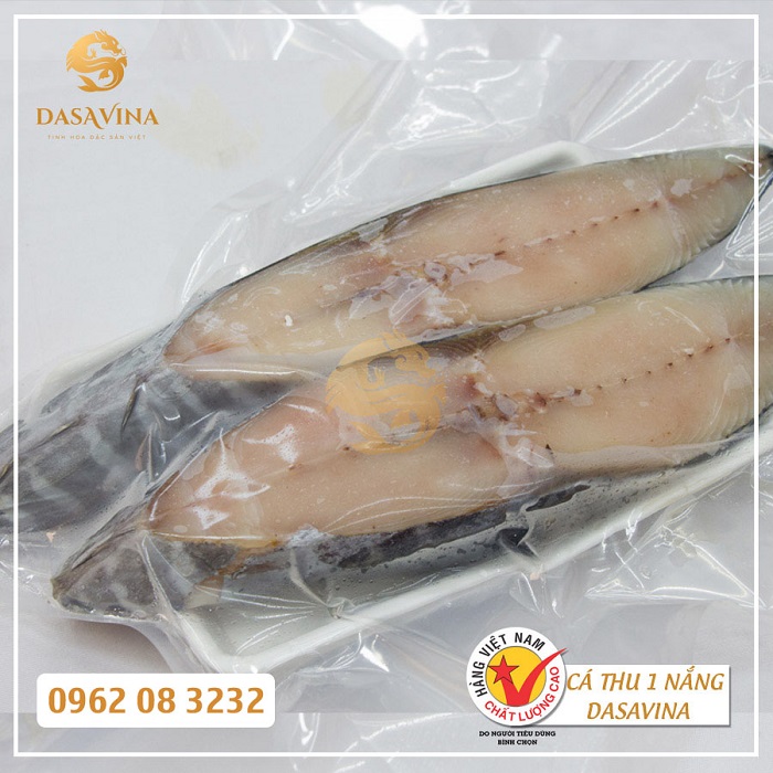 Sản phẩm được hút chân không, đóng gói, đảm bảo vệ sinh an toàn thực phẩm