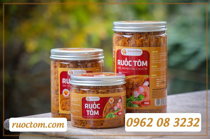 Ruốc tôm giã tay Quảng Ninh là sản phẩm ruốc tôm cao cấp, chất lượng vượt trội