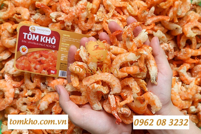 Tiêu chí nhận biết tôm khô Cà Mau chuẩn vị